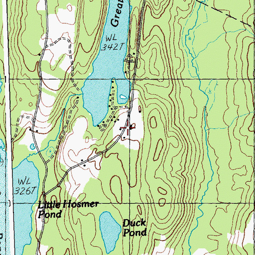Topographic Map of Craftsbury School (historical), VT