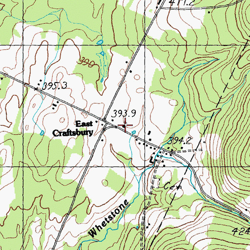 Topographic Map of Old Covenanter Church (historical), VT