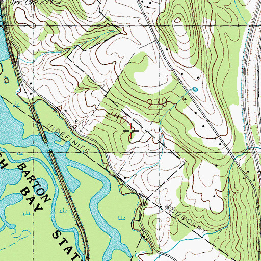 Topographic Map of Northern State Correctional Facility - Newport, VT