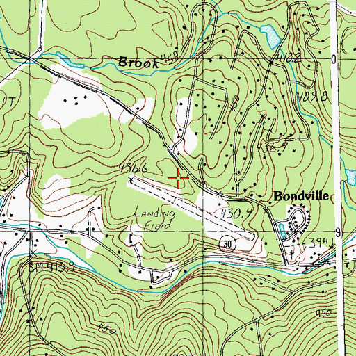 Topographic Map of Piper Ridge, VT