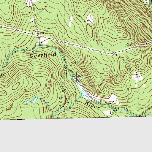 Topographic Map of South Hill Cemetery, VT