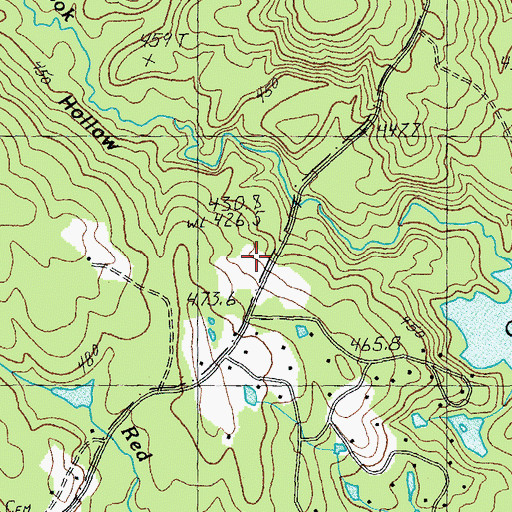 Topographic Map of Vermont Ventures, VT