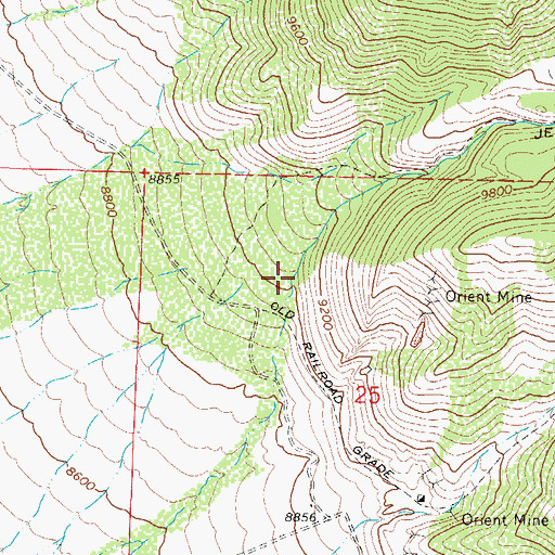 Topographic Map of Black Canyon, CO