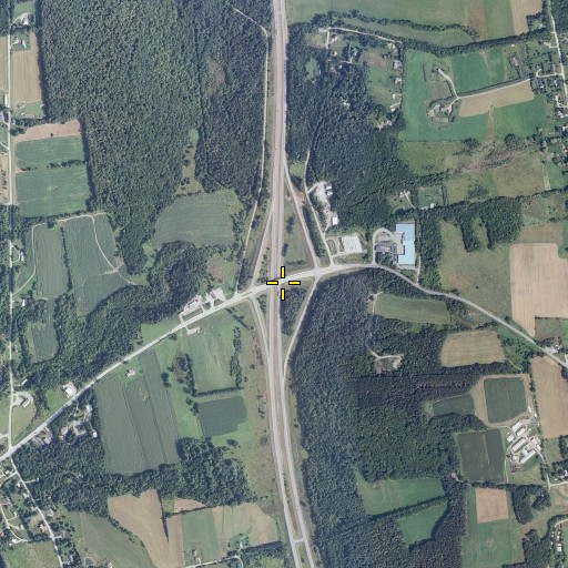 Aerial/Satellite Image of Interchange 4, VT