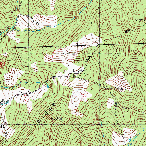 Topographic Map of Zion Hill Cemetery, VT