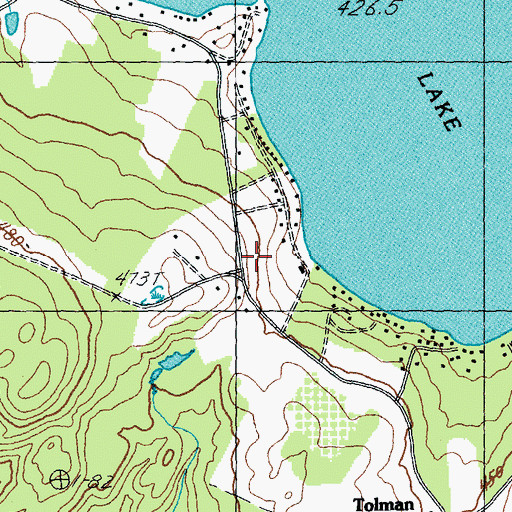 Topographic Map of Bayley-Hazen Military Monument, VT