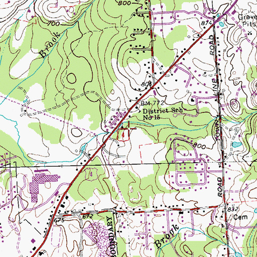 Topographic Map of Norman Rockwell Museum, VT