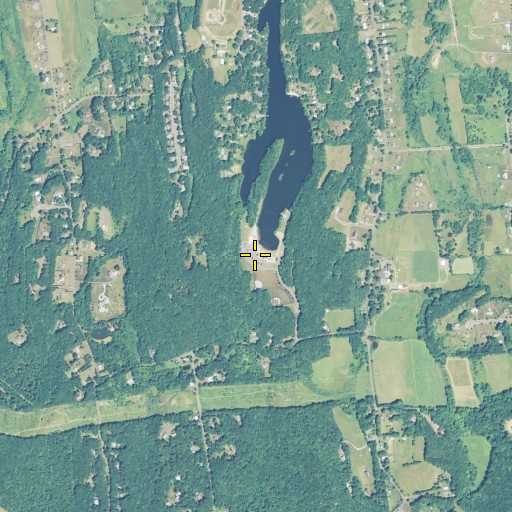 Aerial/Satellite Image of Crystal Lake State Access Area, CT