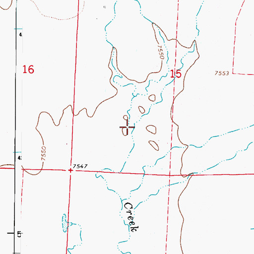 Topographic Map of San Isabel Creek, CO