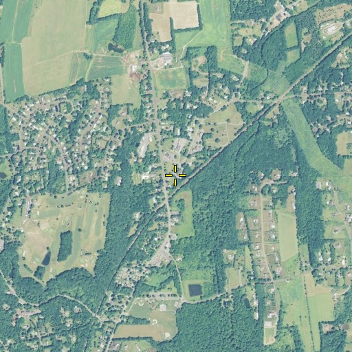 Aerial/Satellite Image of Levi E Coe Library, CT