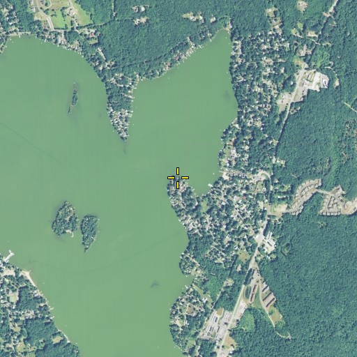 Aerial/Satellite Image of Markham Point, CT