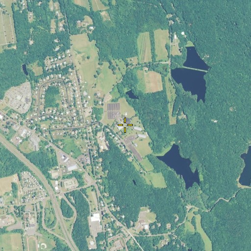 Aerial/Satellite Image of Middlesex Community College, CT