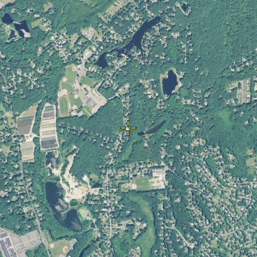 Aerial/Satellite Image of Mill District School House, CT