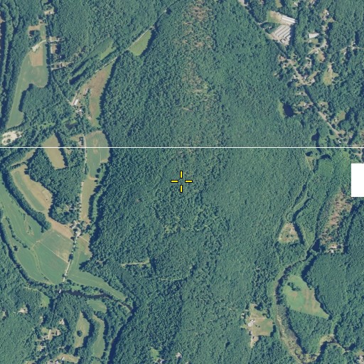 Aerial/Satellite Image of Buck Mountain, CT