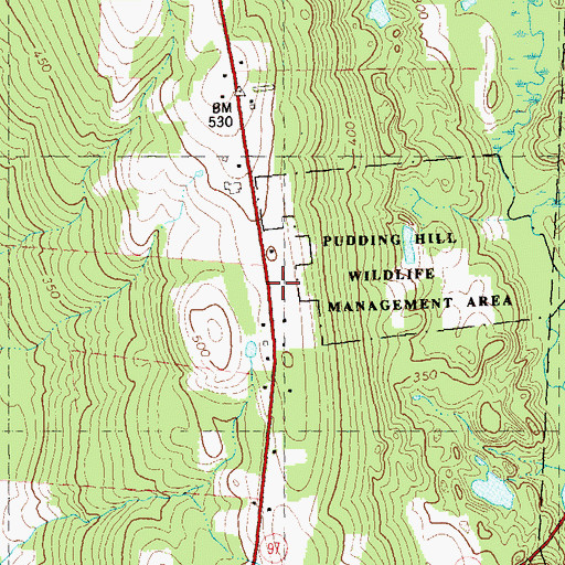 Topographic Map of Christian Fellowship Church, CT