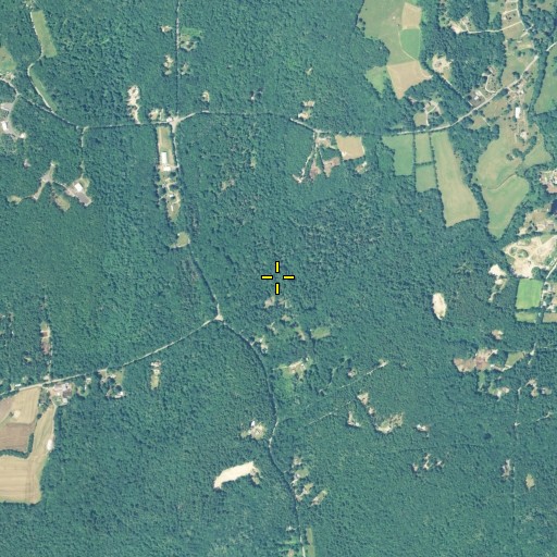 Aerial/Satellite Image of Dixon Brook, CT