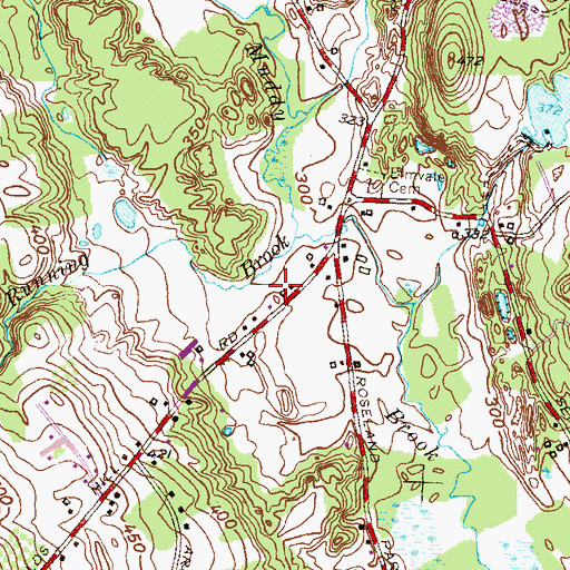 Topographic Map of Elmvale School (historical), CT