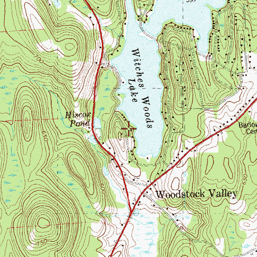 Topographic Map of Furnace Hill, CT