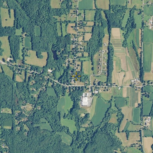 Aerial/Satellite Image of May Memorial Library, CT