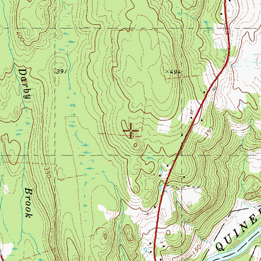 Topographic Map of North Hill, CT