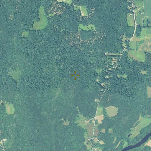 Aerial/Satellite Image of North Hill, CT