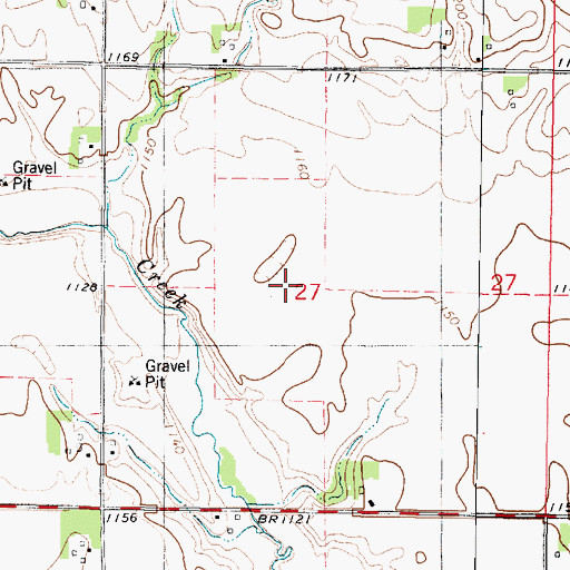 Topographic Map of Cresco Post Office (historical), IA