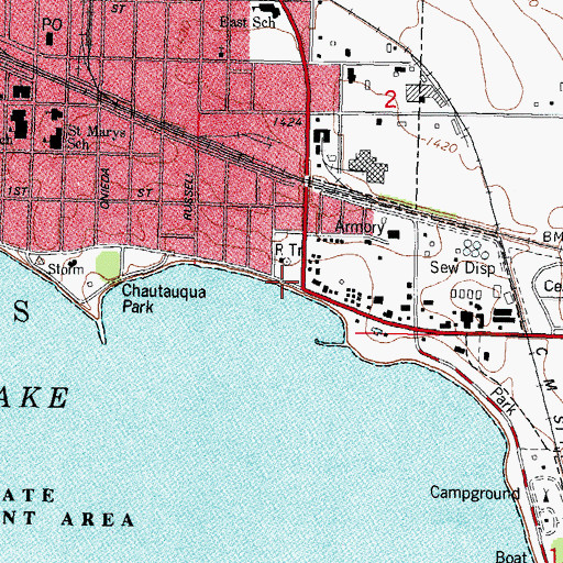 Topographic Map of Dedication to Pioneers Historical Marker, IA