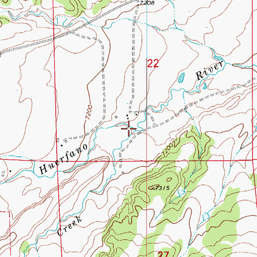 Topographic Map of Pass Creek, CO
