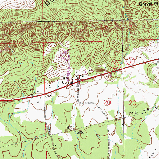 Topographic Map of Sterling (historical), AL