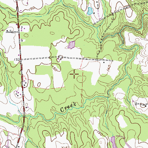 Topographic Map of Belfield Magisterial District, VA