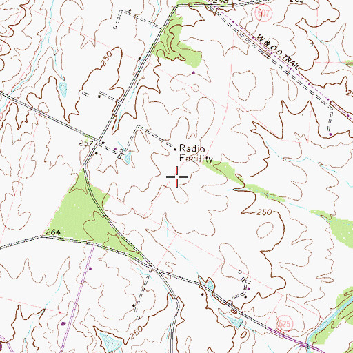 Topographic Map of Broad Run District, VA