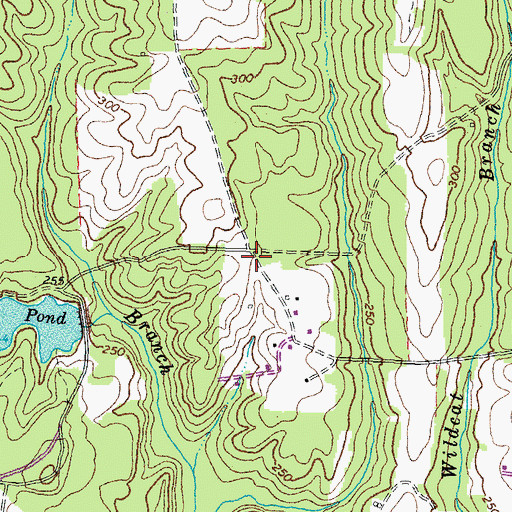 Topographic Map of District 2, VA