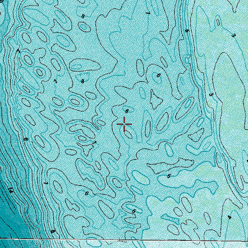 Topographic Map of District 2, VA