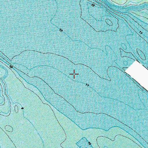Topographic Map of District 3, VA