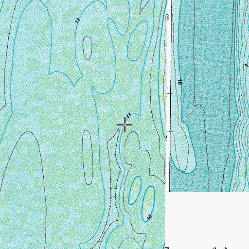 Topographic Map of District 5, VA