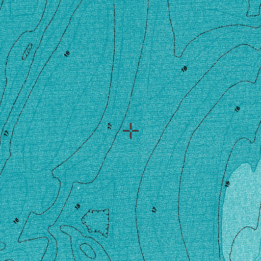 Topographic Map of District 6, VA