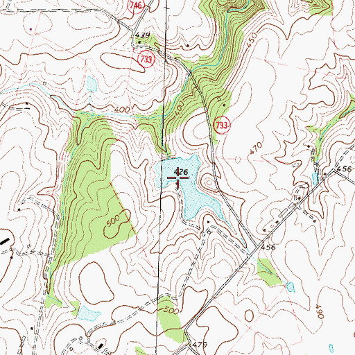 Topographic Map of Mercer District (historical), VA