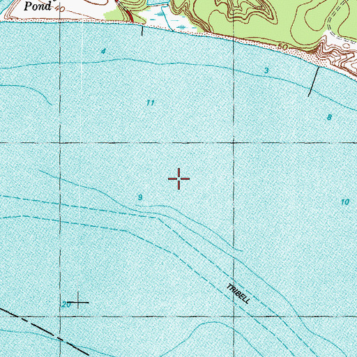 Topographic Map of Roberts District, VA