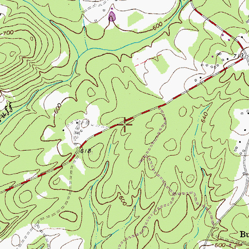 Topographic Map of Westover District, VA