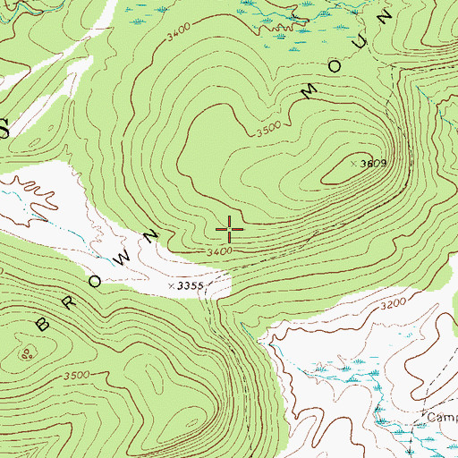 Topographic Map of Davis District, WV
