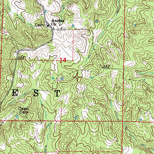 Topographic Map of Jefferson Number 4 Election Precinct, IL