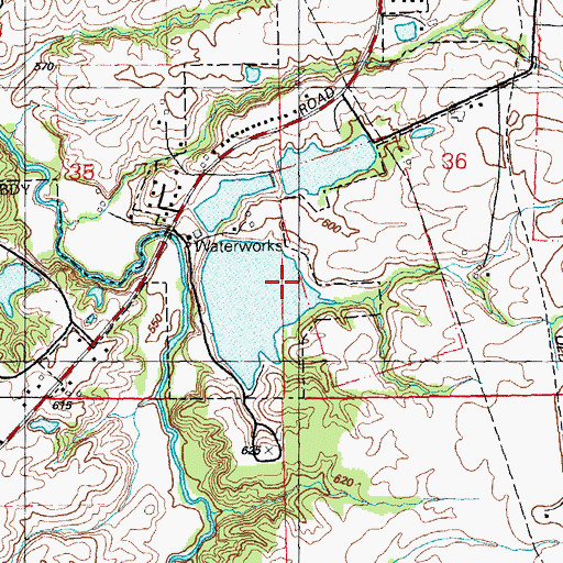 Topographic Map of Election Precinct 27, IL