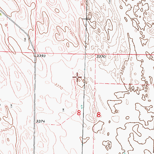 Topographic Map of Benkelman Number 3 Election Precinct, NE