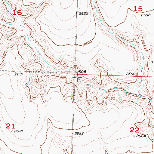 Topographic Map of Danbury Election Precinct, NE