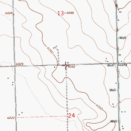 Topographic Map of Fanning Election Precinct, NE