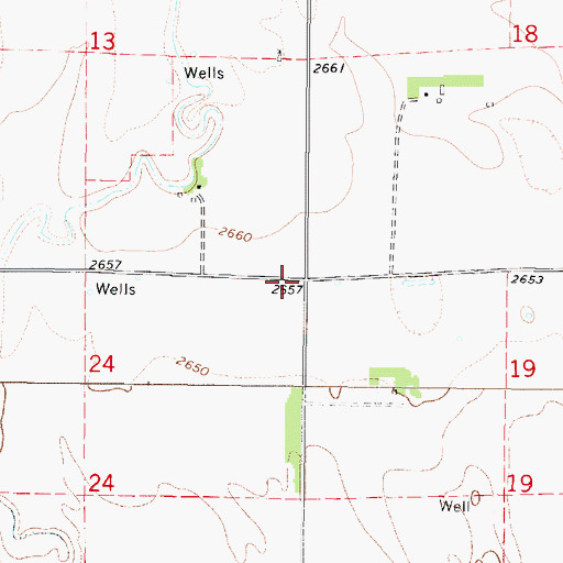 Topographic Map of German Election Precinct, NE