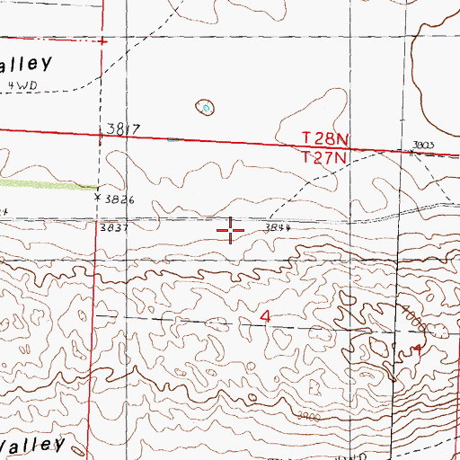 Topographic Map of King Election Precinct, NE