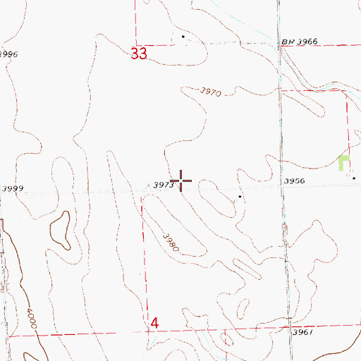 Topographic Map of Lodgepole Election Precinct, NE