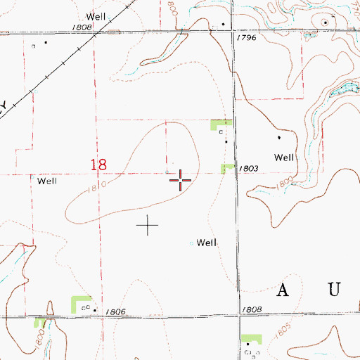 Topographic Map of Election Precinct 4, NE