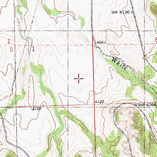 Topographic Map of Election Precinct 10, NE